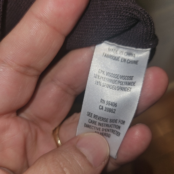 Theory Dominay Plum Fit & Flare A Line Mini Dress Size S - Picture 5 of 6